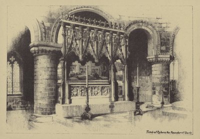 Tombe de Rahere, le fondateur de Barts - Ernest Coffin